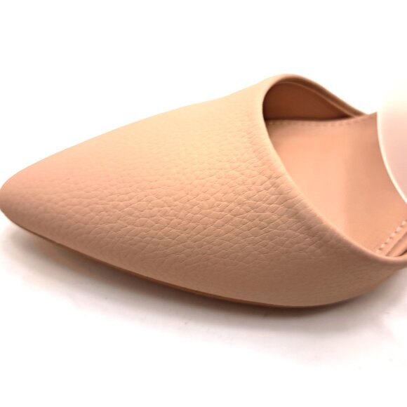 New York & Company Winifred Women's Vinyl Strap Heeled Mules - Size 7 - Picture 8 of 12